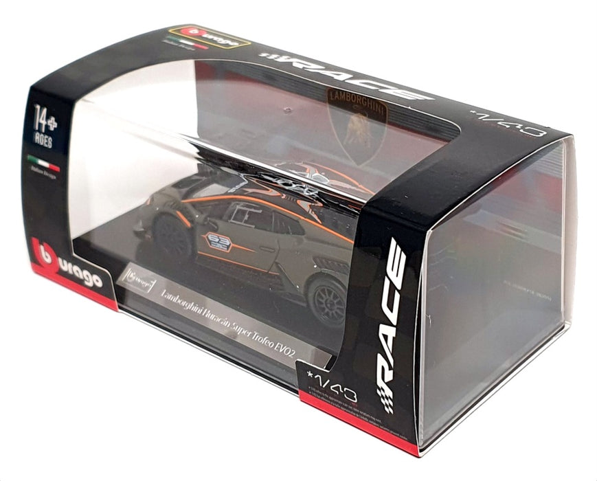 Burago 1/43 Scale 18-38305 - Lamborghini Huracan Super Trofeu EVO2 #63