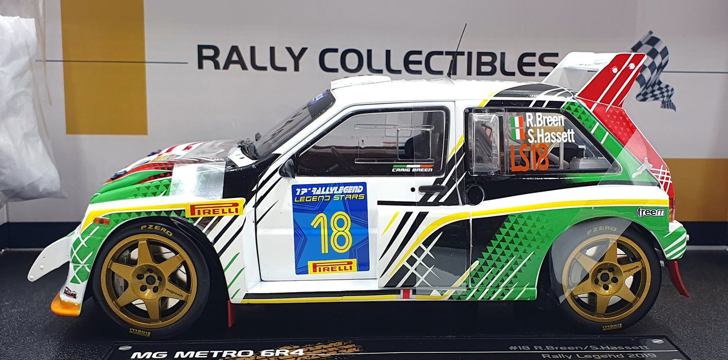 Sun Star 1/18 Diecast 5548 - MG Metro 6R4 #18 Rally Legend 2019