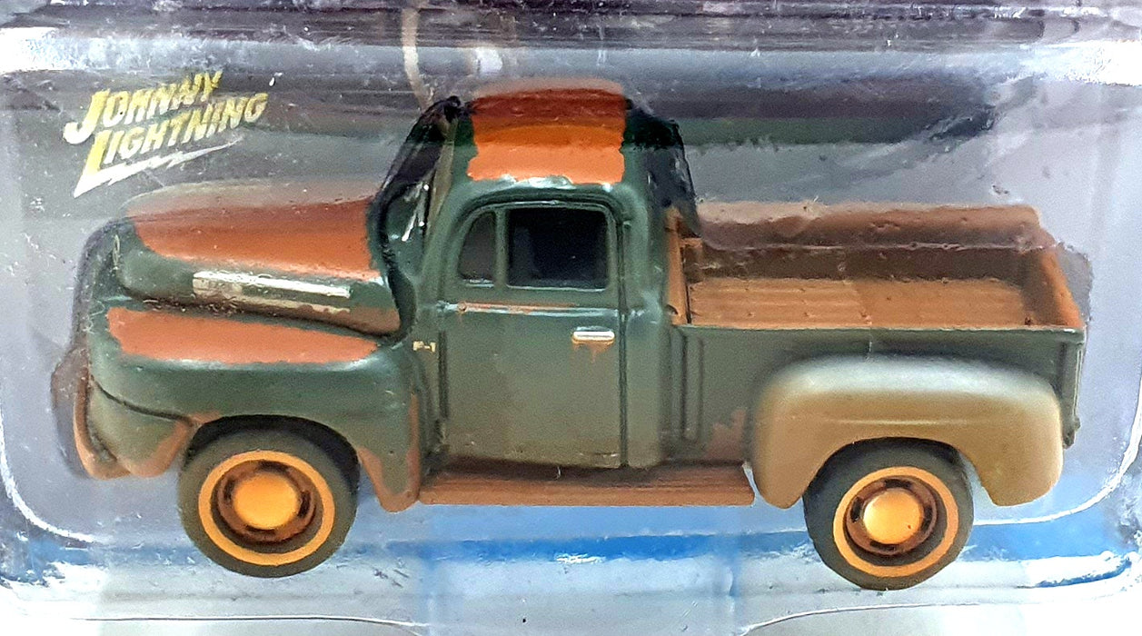 Johnny Lightning 1/64 Scale JLSF015 - Ford Ford F-1 Pickup Truck - Meadow Green