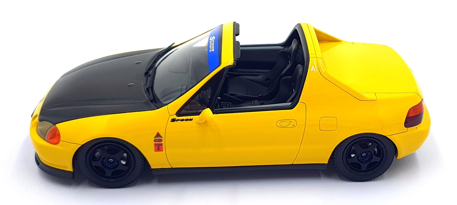 Otto 1/18 Scale Resin OT1154 - Honda Civic Del Sol Spoon - Yellow