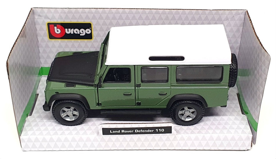 Burago 1/32 Scale 18-43029/GN - Land Rover Defender 110 - Green
