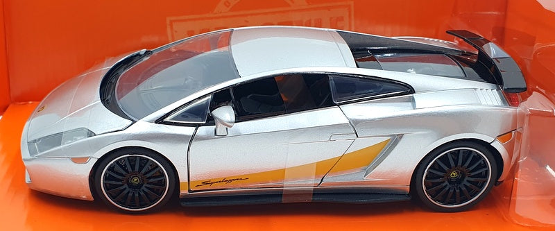 Jada 1/24 Scale Diecast 34027 - Lamborghini Gallardo Superleggera - Silver