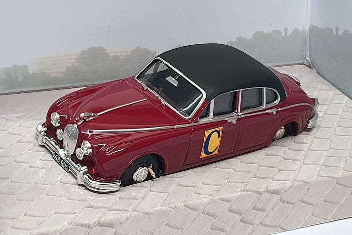 Corgi 1 43 Scale 01803 Jaguar Mk2 Inspector Morse 1 Of 87 Maroon corgi-1-43-scale-01803-jaguar-mk2-inspector-morse-1-of-87-maroon