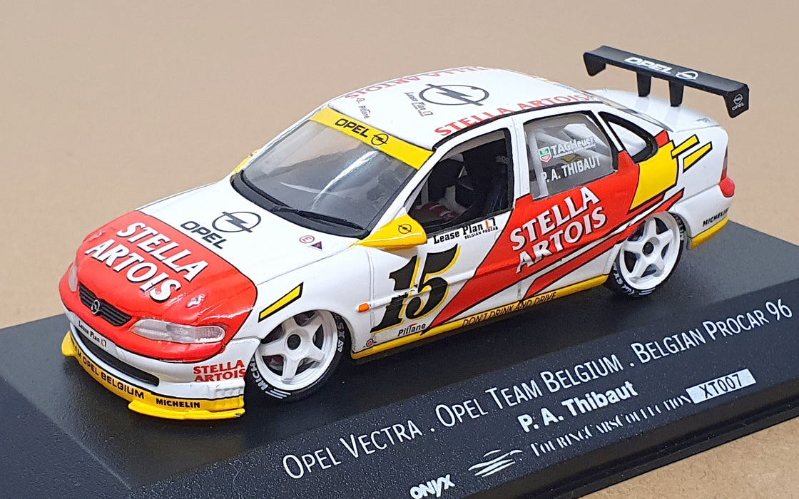 Onyx 1/43 Scale XT007 - Opel Vectra Belgian Procar 96 #15 P. A. Thibaut