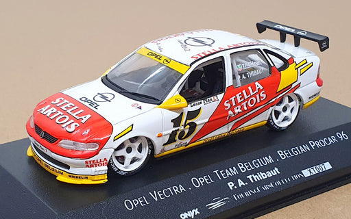 Onyx 1/43 Scale XT007 - Opel Vectra Belgian Procar 96 #15 P. A. Thibaut