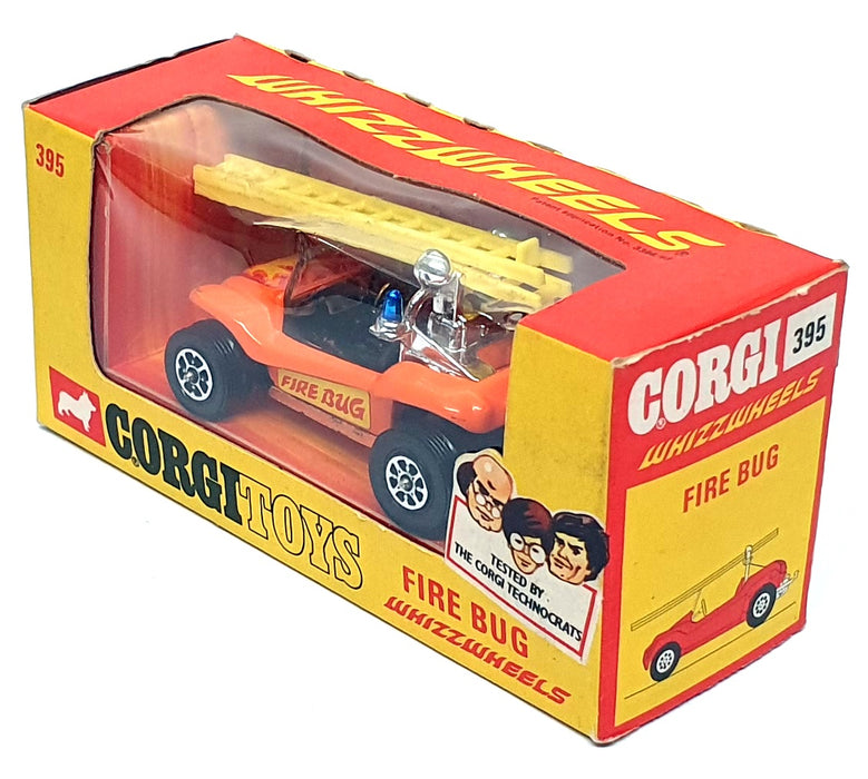 Corgi Toys 6.5cm Long Original Diecast 395 - Fire Bug - Orange