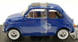 KK Scale 1/12 Scale KKDC120033 - Fiat 500 F 1968 - Blue