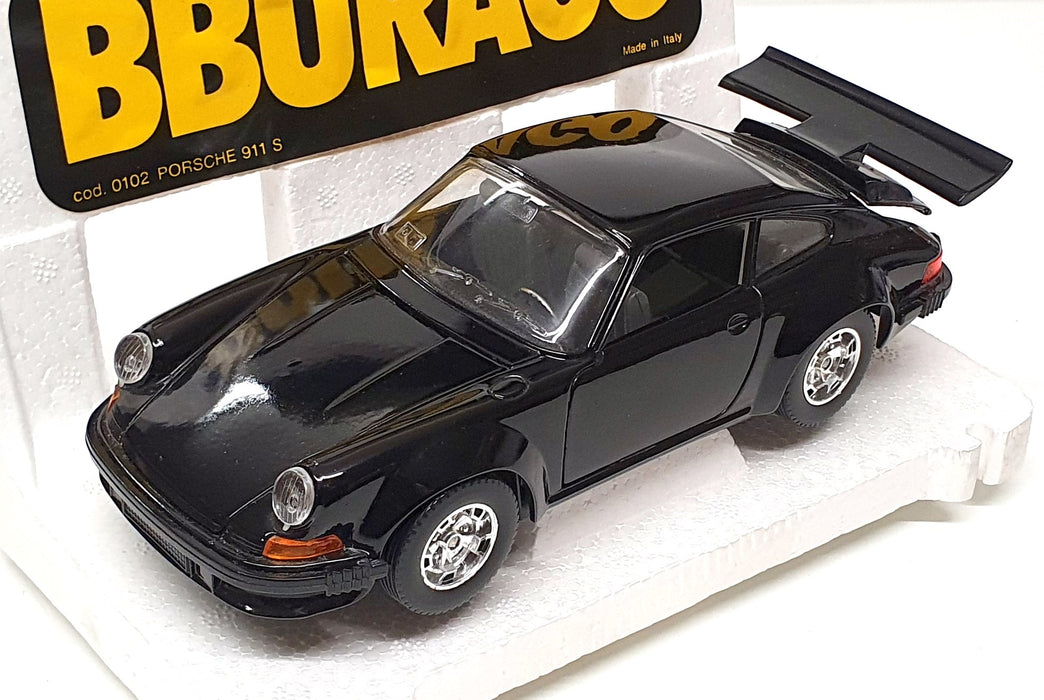 Burago 1/24 Scale Diecast 0102 - Porsche 911 S - Black