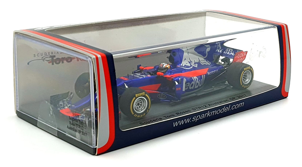 Spark 1/43 Scale S5038 - Scuderia Toro Rosso STR12 #55 Australian GP 2017
