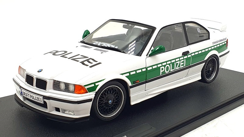 Solido 1/18 Scale S1803915 - 1991 BMW E36 Coupe M3 Drift Polizei 1991