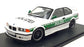 Solido 1/18 Scale S1803915 - 1991 BMW E36 Coupe M3 Drift Polizei 1991