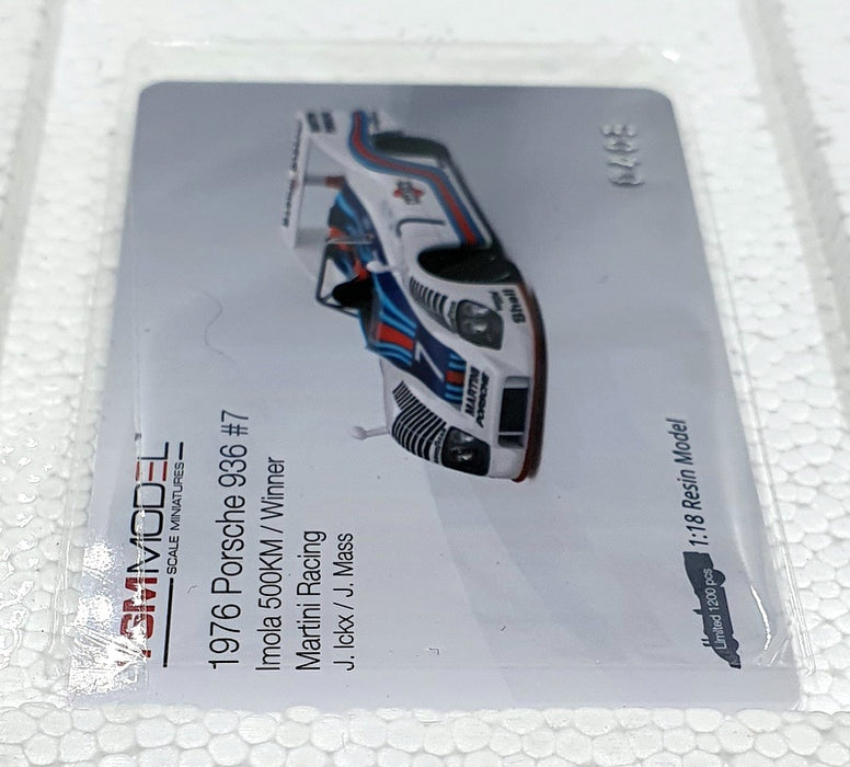 TSM 1/18 Scale TSM151842R Porsche 936 #7 Imola 500KM 1st Martini Racing