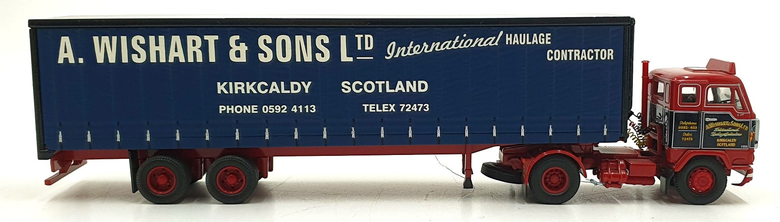 Corgi 1/50 Scale Model Truck CC13109 - Volvo F88 Tautliner - Wishart & sons Ltd