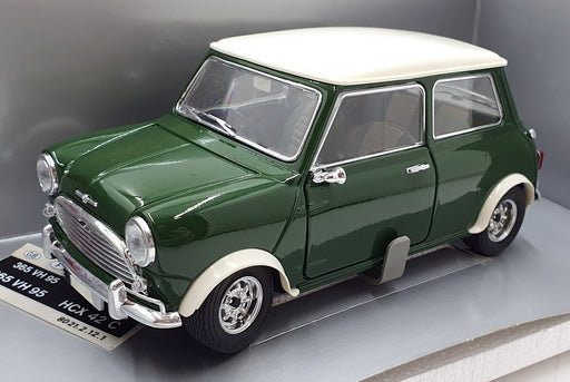 Solido 1/18 Scale Diecast 8021 - 1964 Mini Cooper S - Green/White