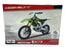 Maisto 1/12 Scale Diecast Kit 39175 - Kawasaki KX 450F Motorbike - White/Green