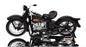 Maisto 1/18 Scale 39360 - 1936 Harley Davidson EL Knucklehead - Black