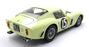 Kyosho 1/18 Scale KS08438C - Ferrari 250GTO #15 Goodwood 1962 - Light Green