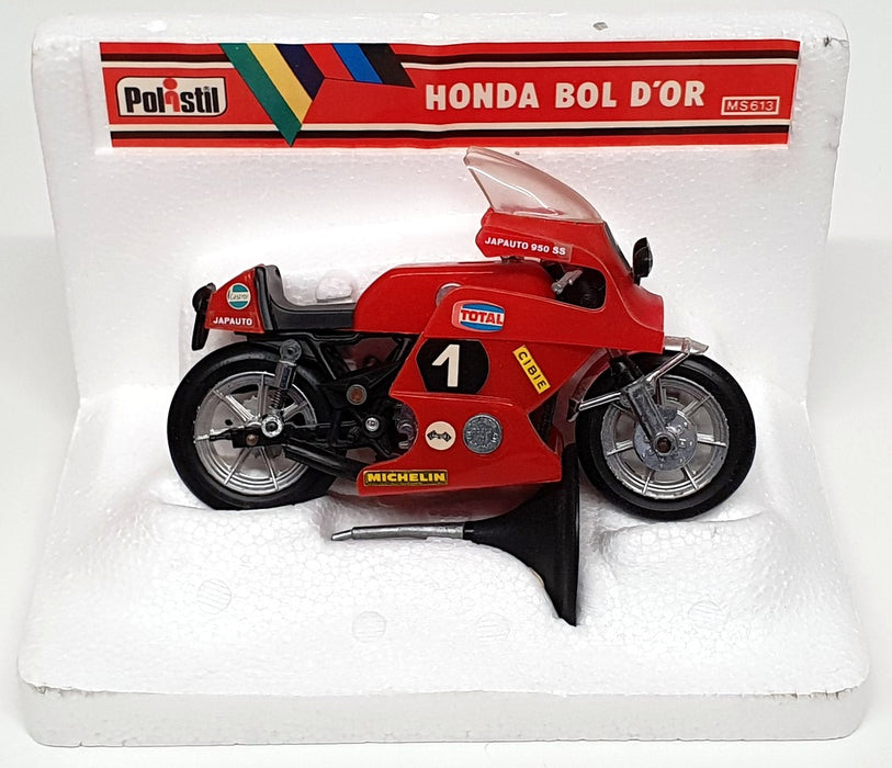 Miniature Moto Polistil Honda 950 SS Bol D'Or - Échelle 1:15 - Collection état Correct