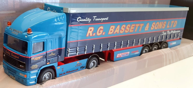 Corgi 1/64 Scale Model Truck 59539 - ERF Curtainside R.G. Bassett & Sons Ltd