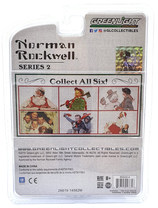 Greenlight 1/64 Scale 54020-A - 1939 Chevrolet Panel Truck - Red