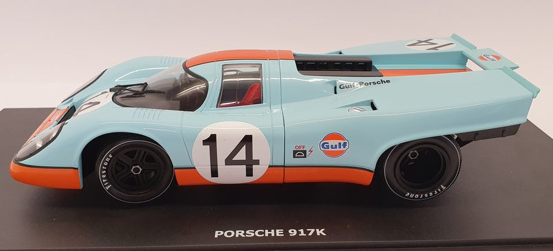 CMR 1/18 Scale Diecast CMR131-14 - Porsche 917K Race Car Gulf #14