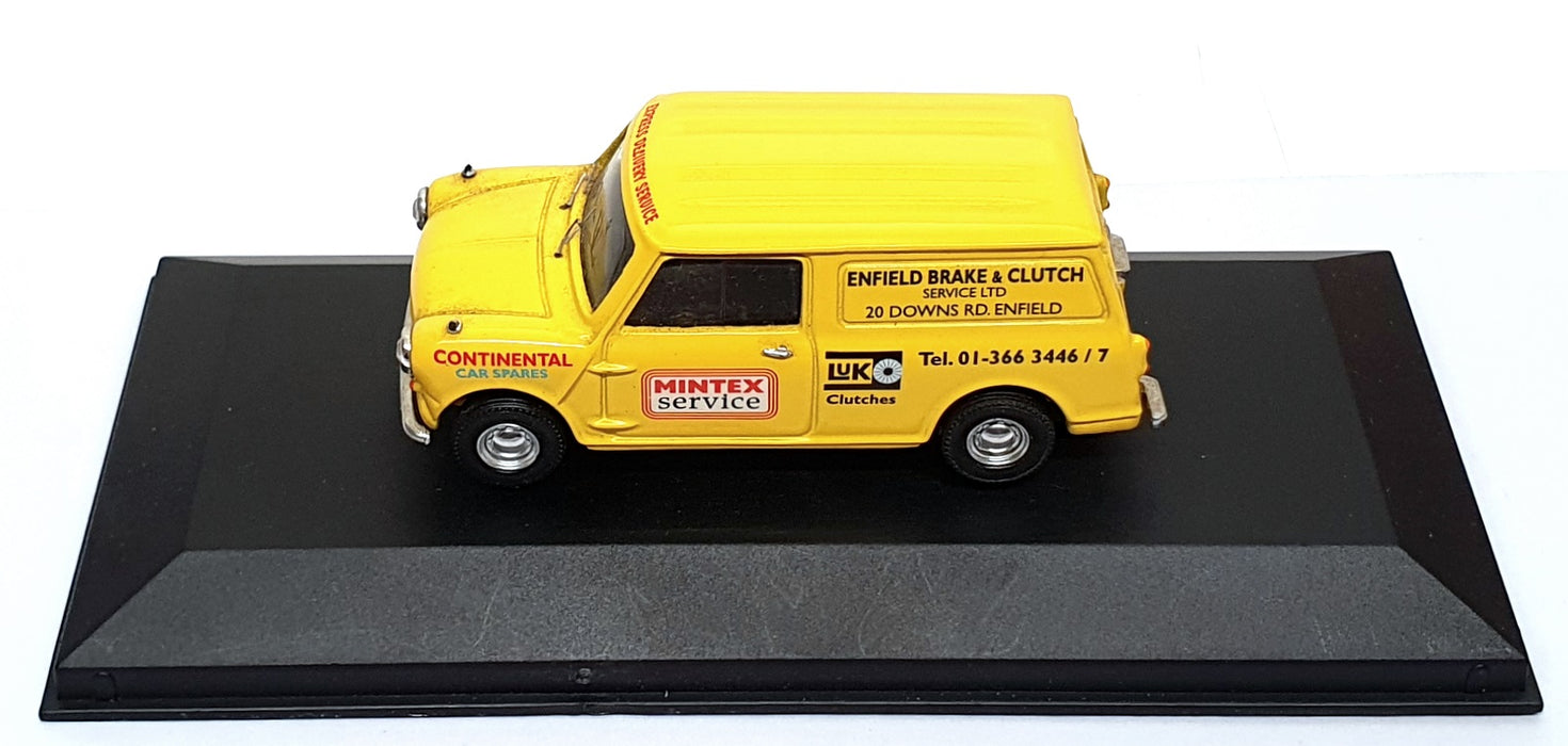 Vanguards 1/43 Scale VA01421 - Mini Van Enfield Brake & Clutch Service - Yellow