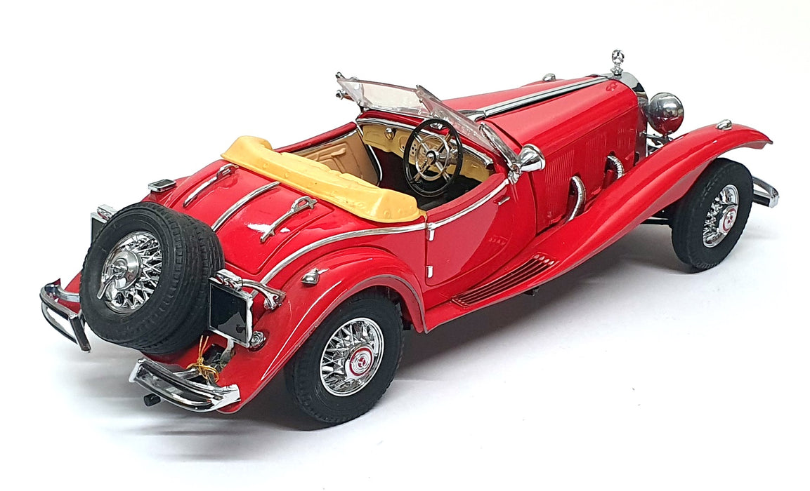 Franklin Mint 1/24 Scale 17626D - Mercedes 500K Special Roadster - Red