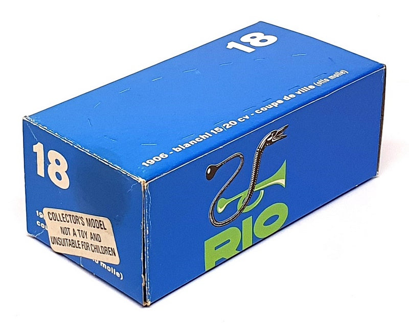 Rio Models 1/43 Scale No. 18 - 1906 Bianchi 15/20 CV Coupe De Ville