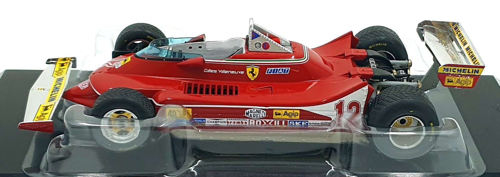Altaya 1/24 Scale Diecast AT2001E - F1 Ferrari 312 T4 #12 Gilles Villeneuve 1979