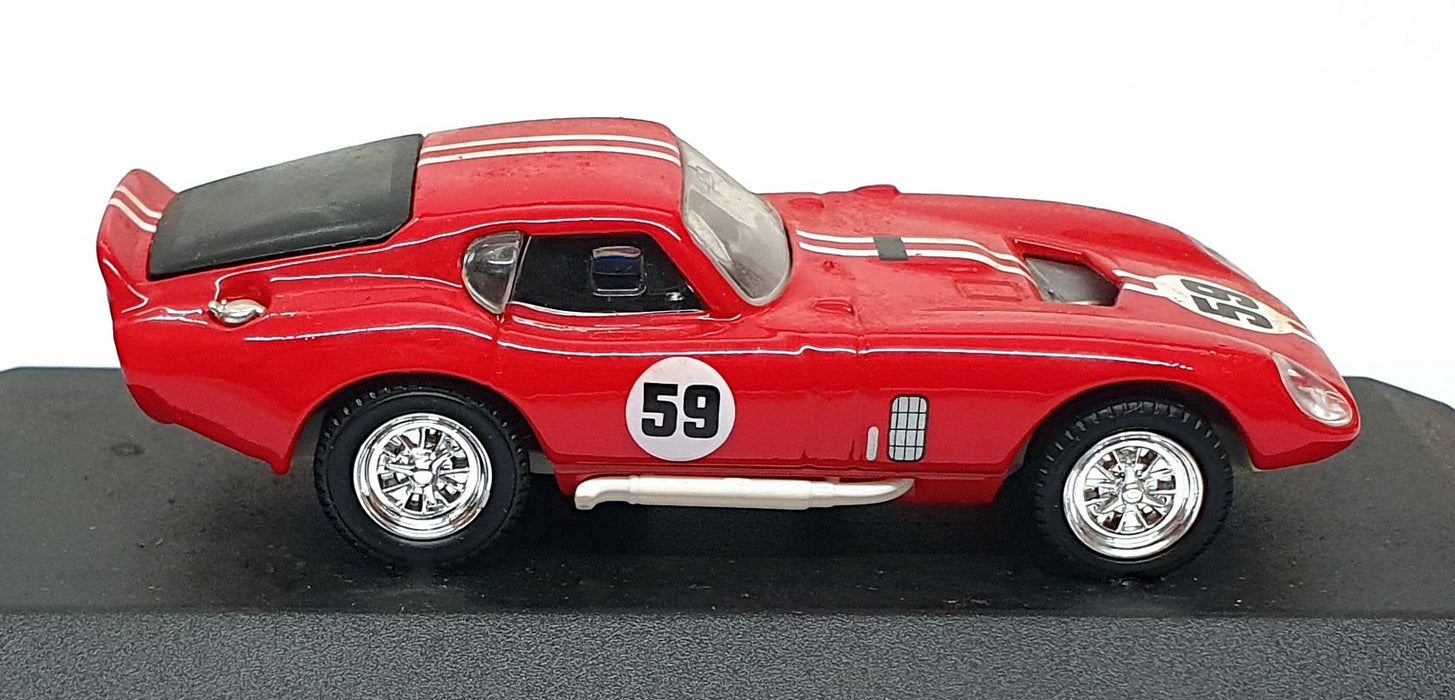 Road Signature 1/43 Scale 94243-C - 1965 Shelby Cobra Daytona Coupe - Red