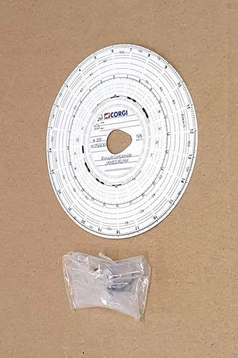 Corgi 1/50 Scale 75606 - Renault Curtainside Truck & Trailer James Irlam - Red