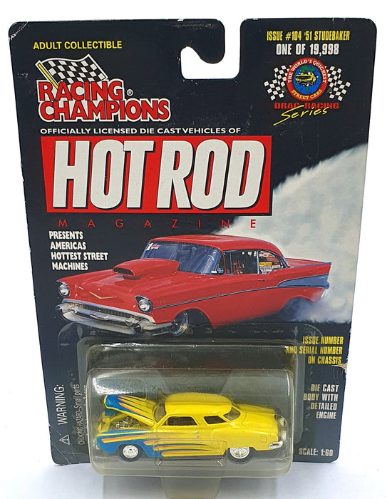 Johnny Lightning 1/60 Scale 08157 Hot Rods Collector #104 1951 Studebaker