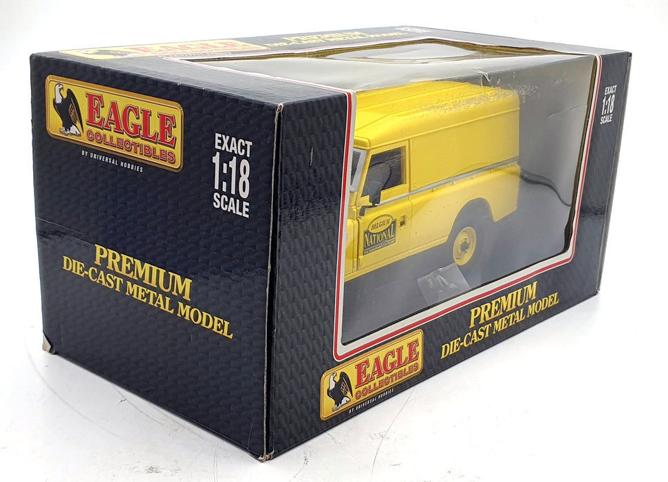 Universal Hobbies 1/18 Scale 231025A Land Rover Series 3 2001 Belgium Nationals