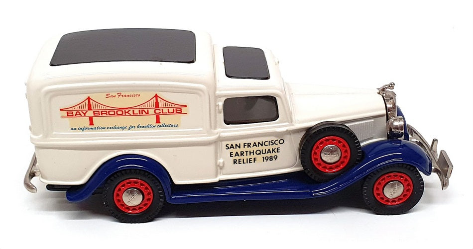 Brooklin 1/43 Scale BRK16 047 - 1935 Dodge Van - SFC Earthquake Relief 1 Of 200