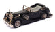Top Marques 1/43 Scale HE9 - 1938 Alvis Speed 25 Charlesworth Convertible Black
