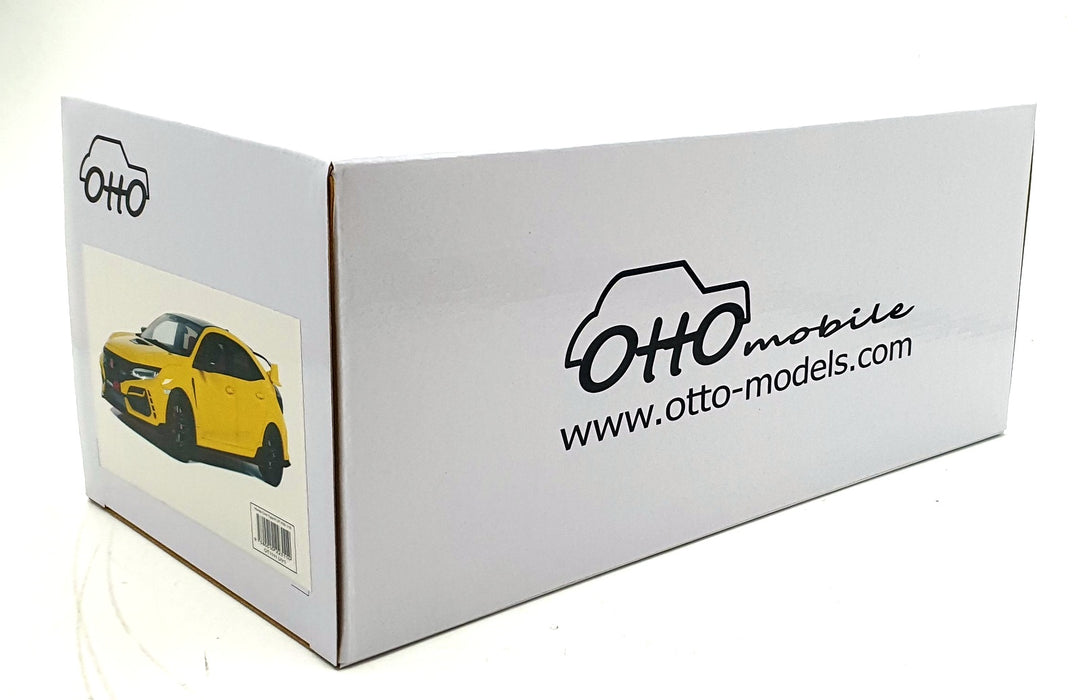 Otto Models 1/18 Scale Resin OT1111 - Honda Civic Type R GT FK8 - Yellow
