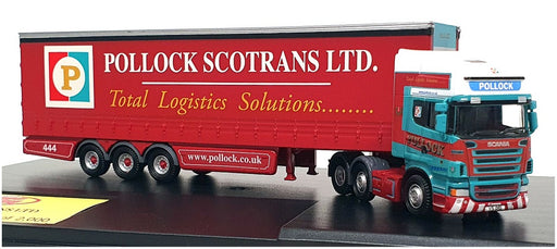 Oxford Diecast 1/76 Scale SCA02CS - Scania Truck & Trailer - Pollock (Scotrans)