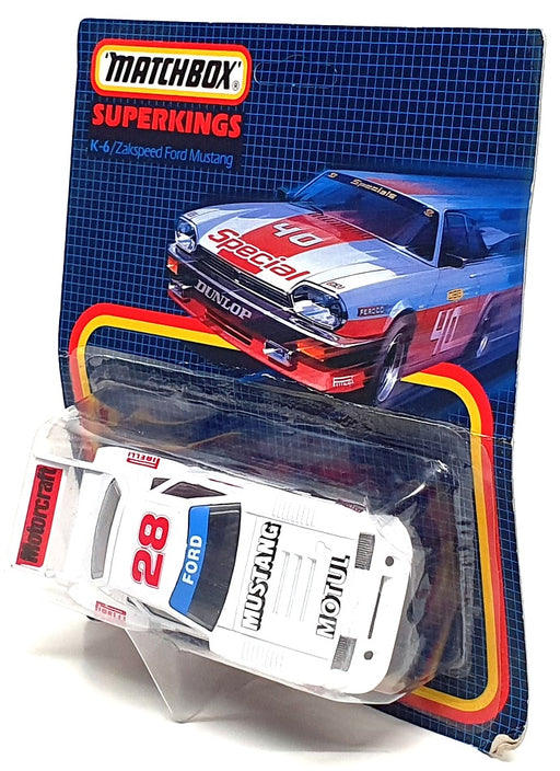 Matchbox Superkings 12cm Long Diecast K-6 - Zakspeed Ford Mustang