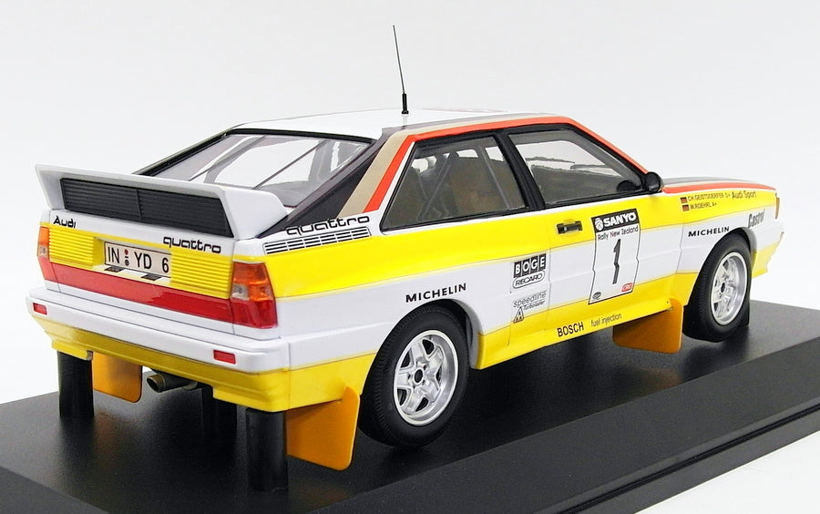 Minichamps 1/18 Scale 155 841101 - Audi Quattro A2 Rally Of New Zealand '84