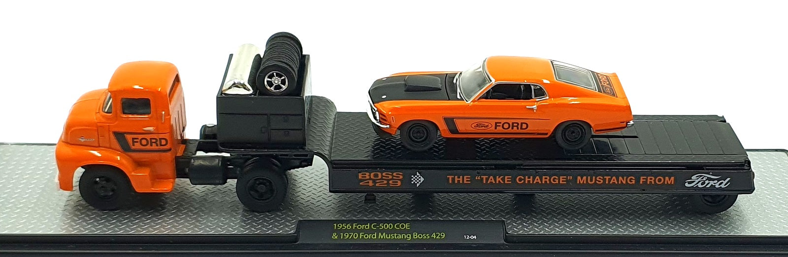 Castline M2 Machines 1/64 Scale 429 '56 Ford C-500 COE and '70 Mustang Boss 429