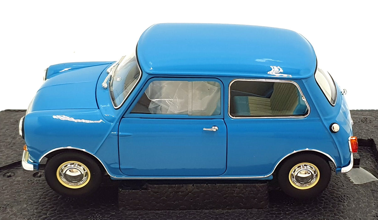 Kyosho 1/18 Scale 08964BL - Morris Mini Minor - Blue