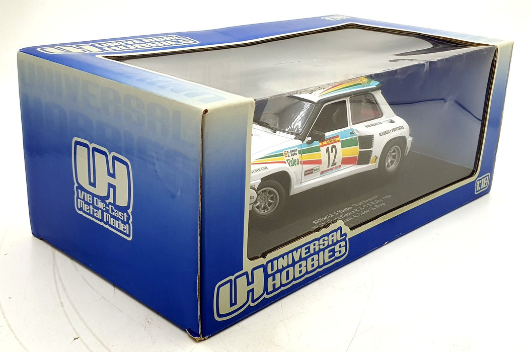 Universal Hobbies 1/18 Scale 4537 - Renault 5 Turbo #12 Costa Blanca 1984 Sainz