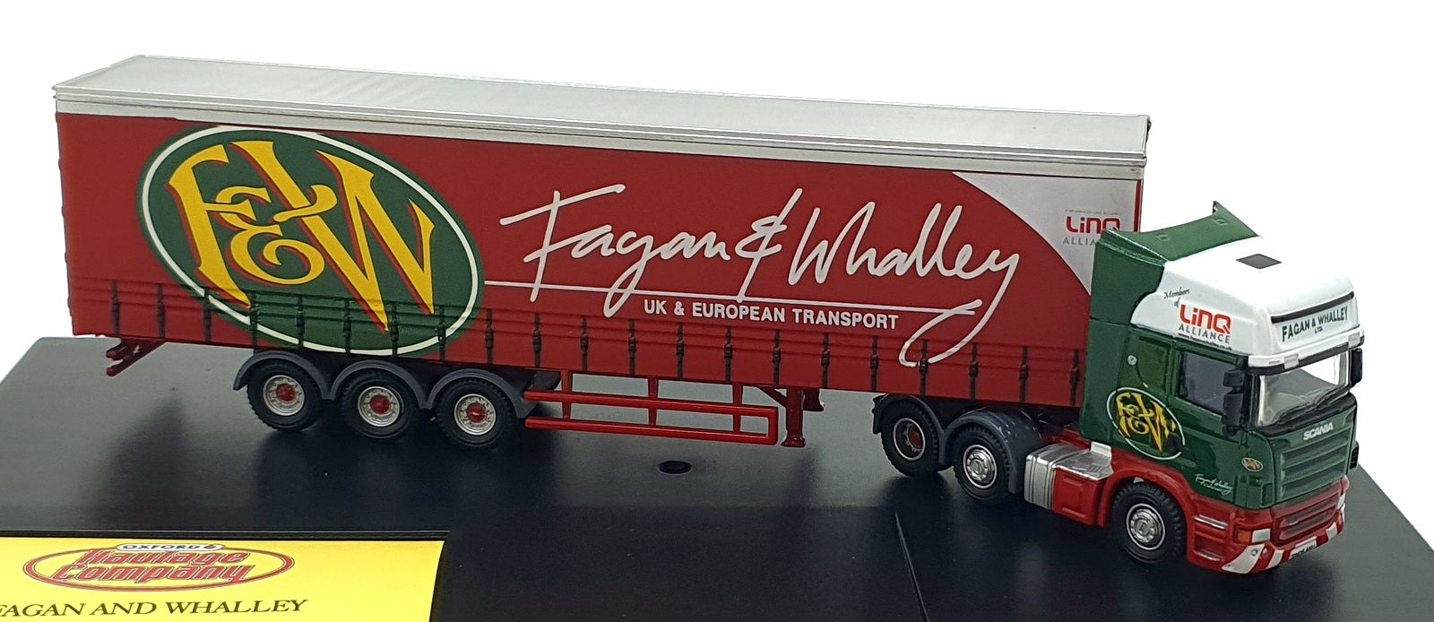 Oxford Diecast 1/76 Scale SCA01CS - Scania R420 Fagan & Whalley Ltd.