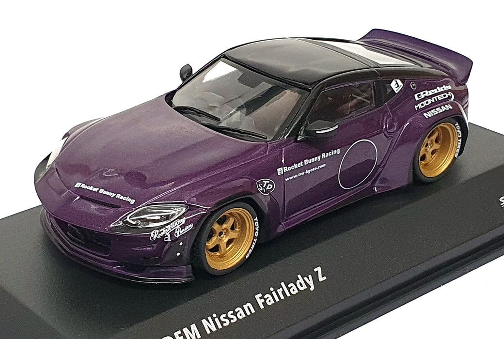 Solido 1/43 Scale Diecast S4315502 - Pandem Nissan Fairlady Z - Purple