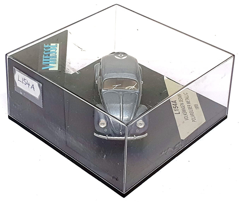 Vitesse 1/43 Scale L154A - 1955 Volkswagen Sedan - Met. Polar Silver