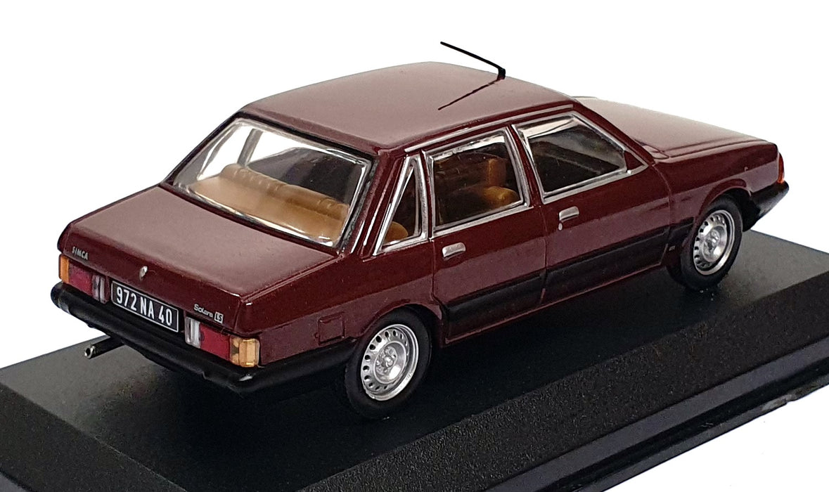 Altaya 1/43 Scale Diecast TS972 - 1983 Talbot Solara - Maroon