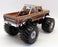 Greenlight 1/18 Scale Diecast 13557 BFT Ford F-350 Monster Truck Two-Tone Brown