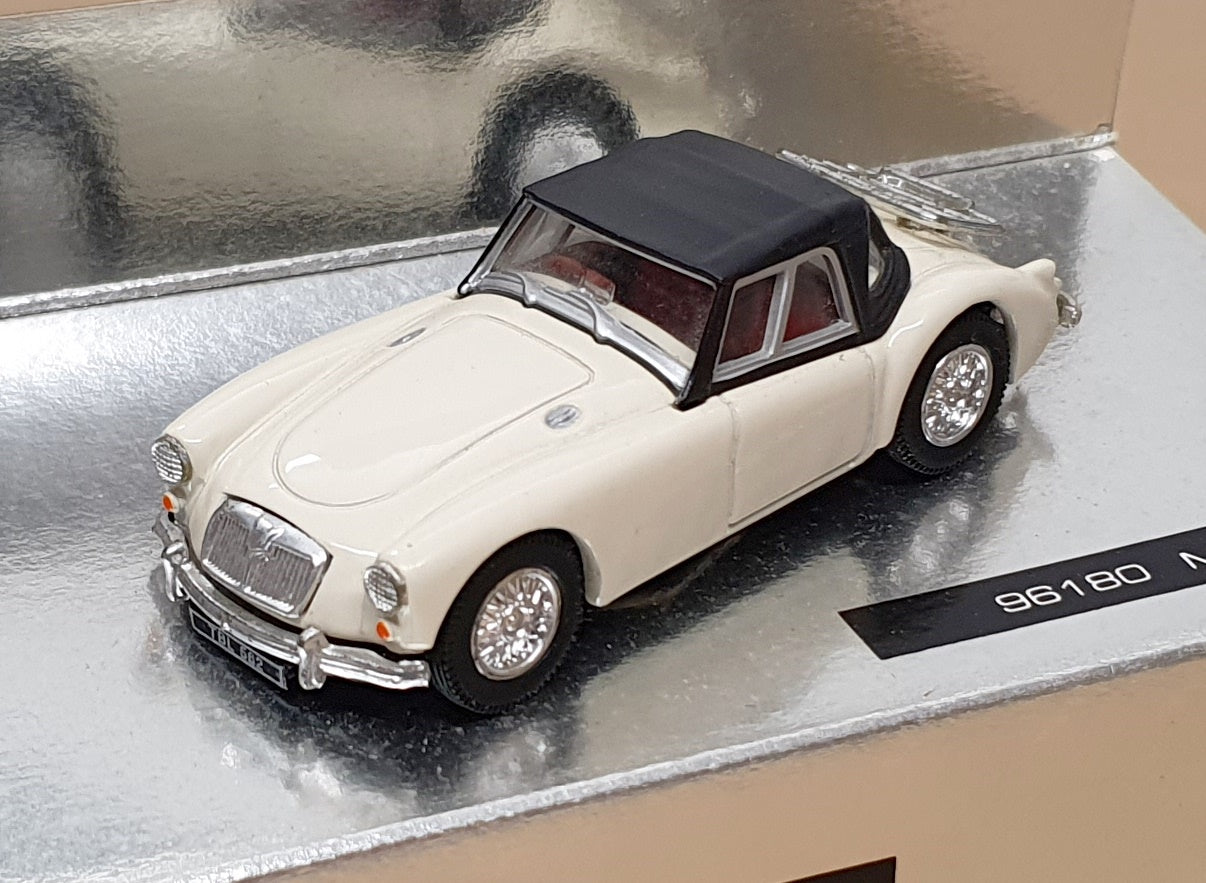 Corgi 1/43 Scale Diecast 96180 - MG MGA Soft Top - Ivory
