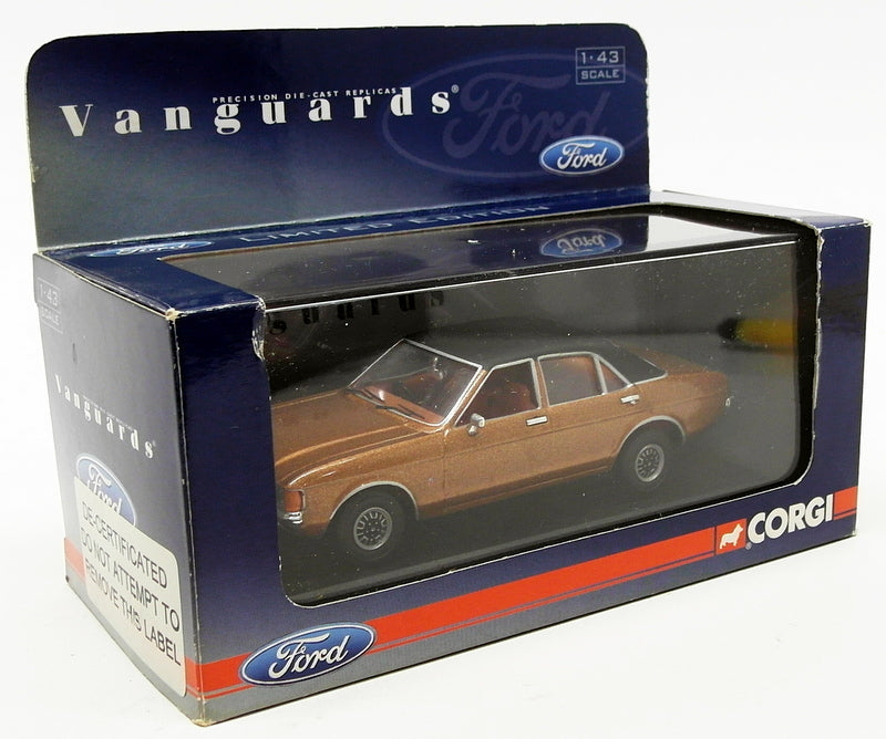 Vanguards 1/43 Scale Model Car VA05510 - Ford Consul - Copper Brown