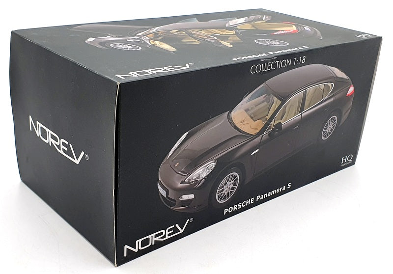 Norev 1/18 Scale Diecast 187613 - Porsche Panamera S 2009 - Mahagoni Met
